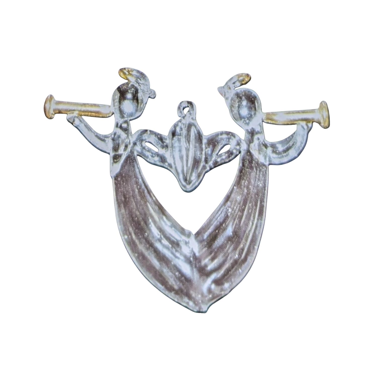 #41679 HEARLDING ANGELS W GOLD HORNS #41679 HEARLDING ANGELS W GOLD HORNS