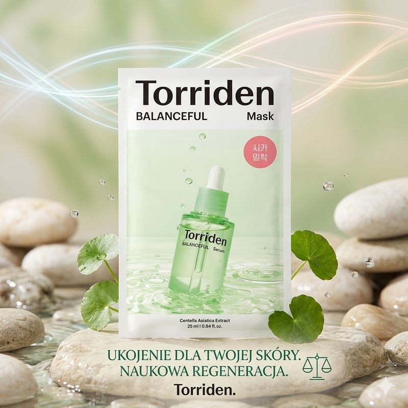 TORRIDEN - maska w płachcie dla skóry wrażliwej z centellą