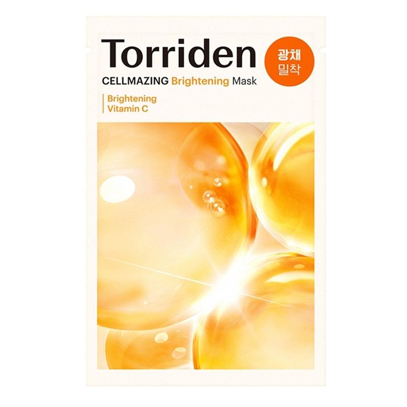 Torriden - Tkaninowa maska rozjaśniająca do twarzy