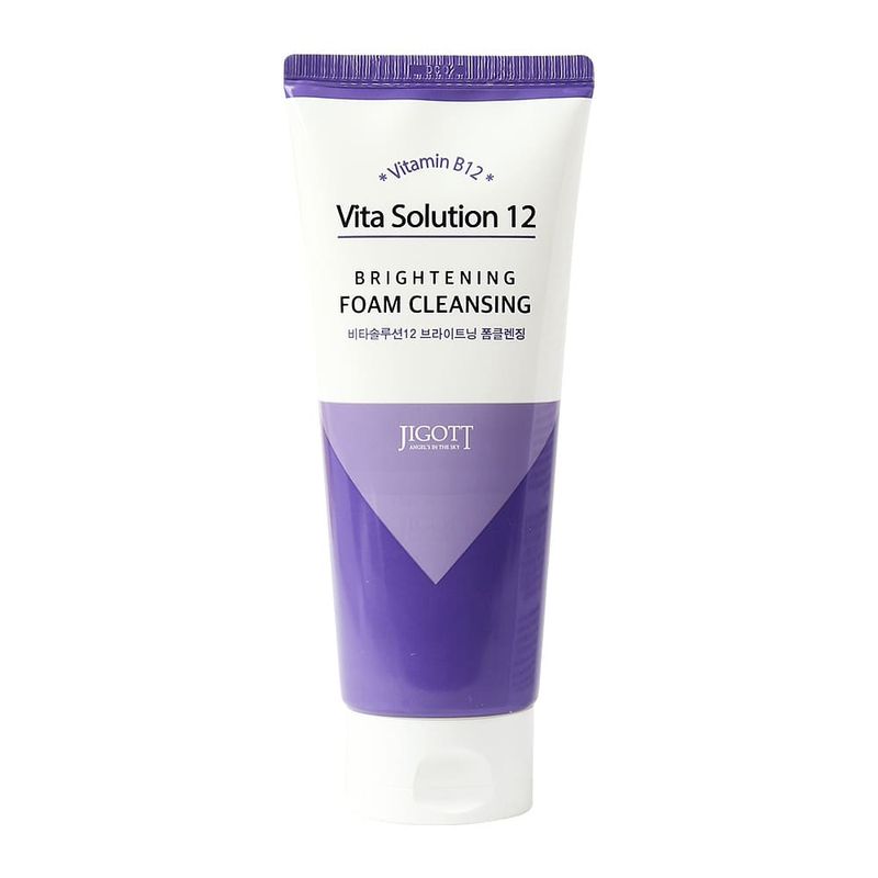 JIGOTT Rozjaśniająca pianka do mycia Vita Solution 12 Brightening Foam Cleansing