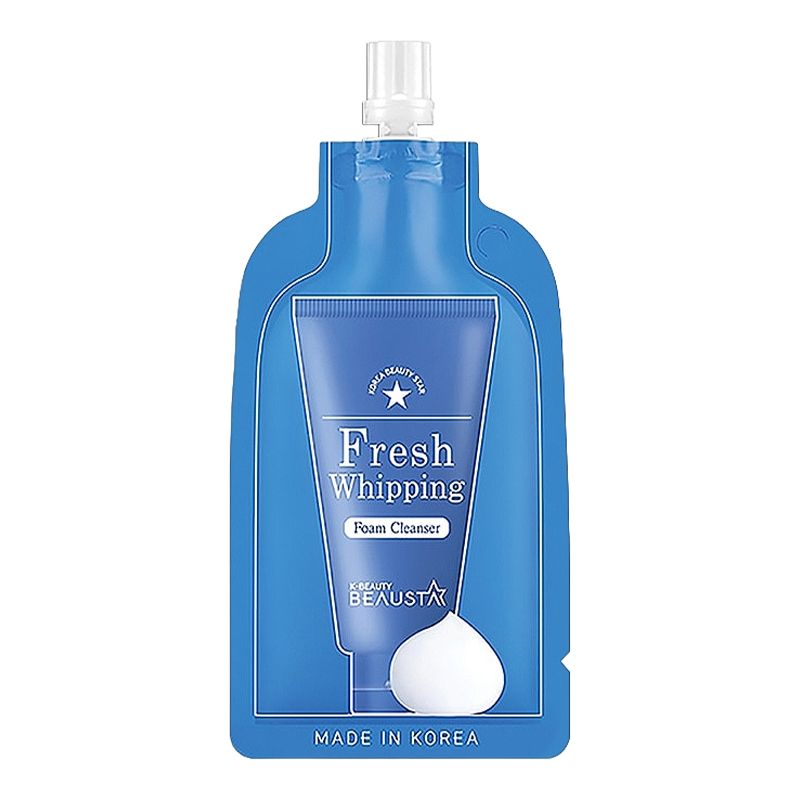 BEAUSTA Pianka do Mycia Twarzy w Saszetce, Fresh Whipping Foam Cleanser