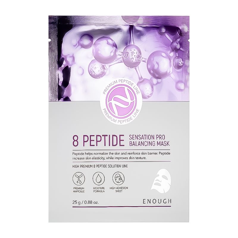 ​ENOUGH Maska do Twarzy z Kompleksem Peptydów Peptides 8 Peptide Sensation Pro Balancing Mask