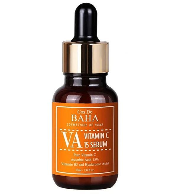 COS DE BAHA VA Vitamin C 15% Rozjaśniające Serum do Twarzy z Witaminą C i Arbutyną