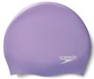 Speedo Plain Moulded Silicone Cap - Miami Lilac