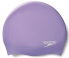 Speedo Plain Moulded Silicone Cap - Miami Lilac