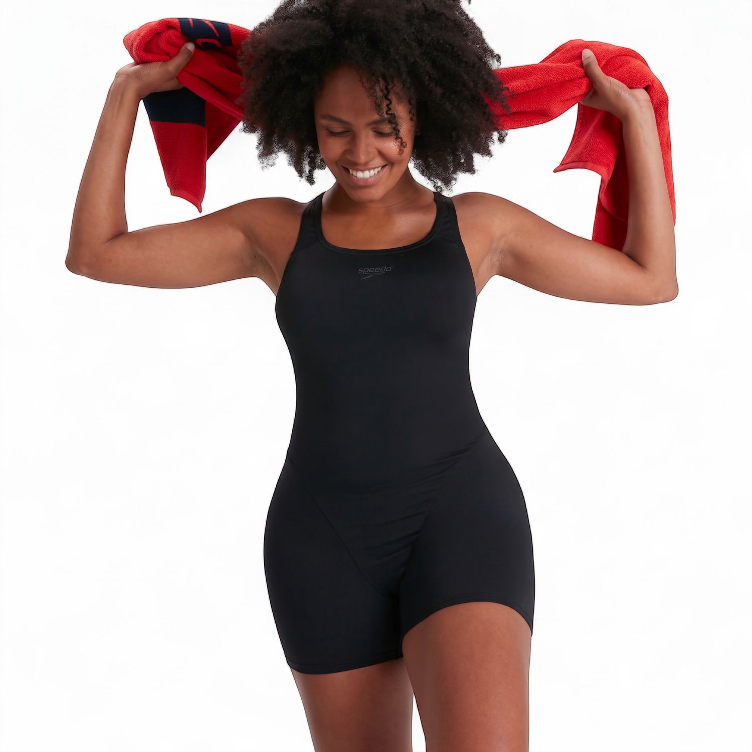 Speedo Ladies ECO Endurance+ Legsuit - Black, Sizes: Size 32