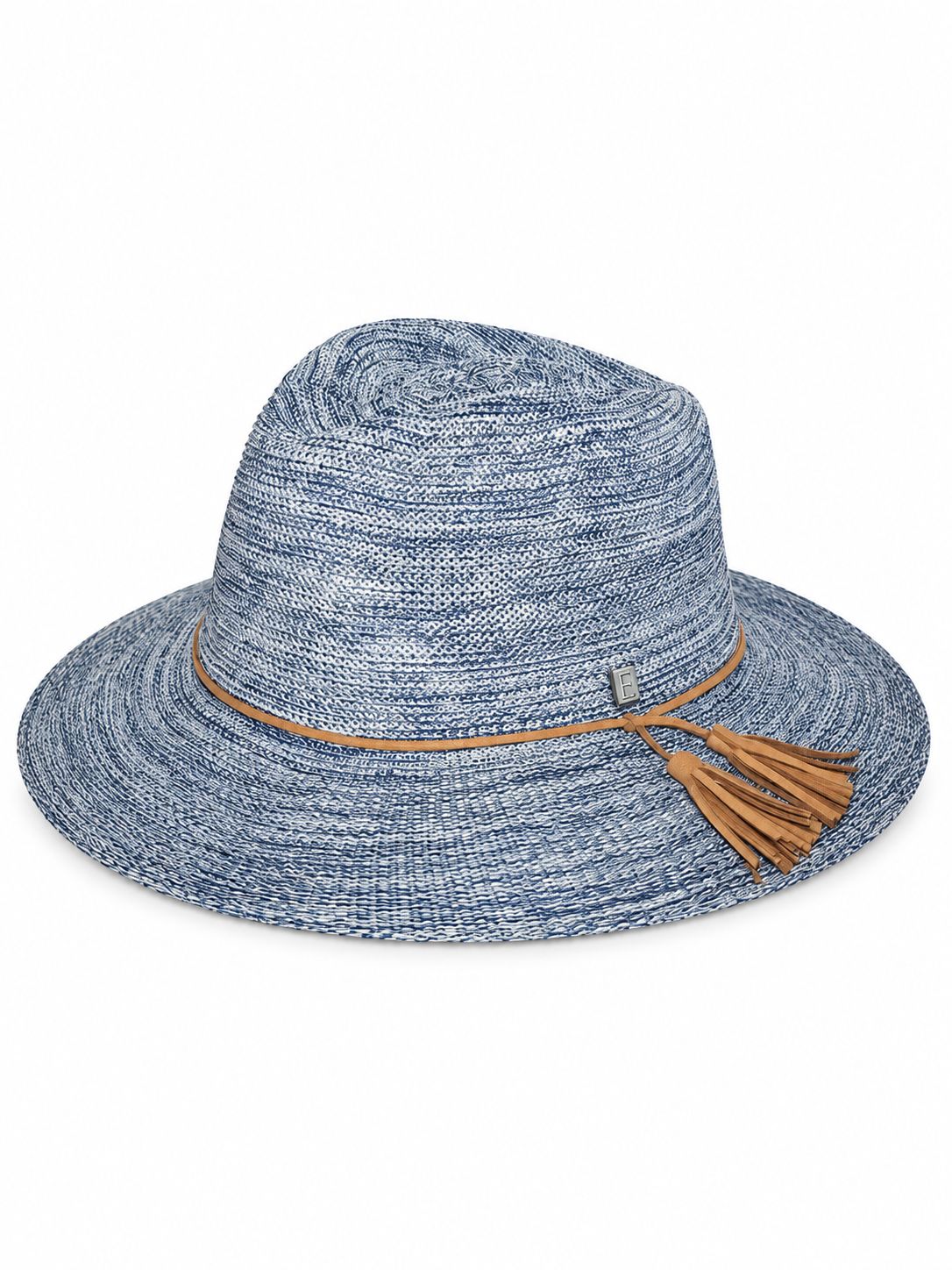 Emthunzini - Caroline Fedora - 4 colour options, Colour: Mixed Blue
