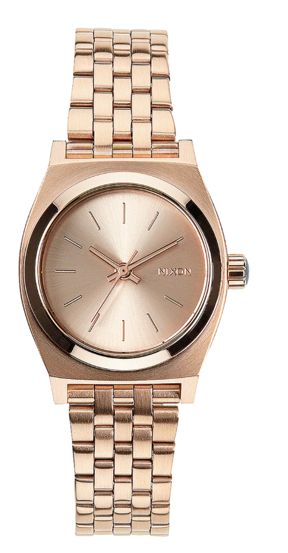Nixon Small Time Teller All Rose Gold