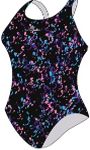 Second Skins - Girls Lumo Paint Barcelona Back, Sizes: 7-8years