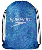 Speedo Printed Mesh Bag 35L - Blue/Grey