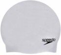 Speedo Plain Moulded Silicone Cap - Chrome