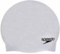 Speedo Plain Moulded Silicone Cap - Chrome