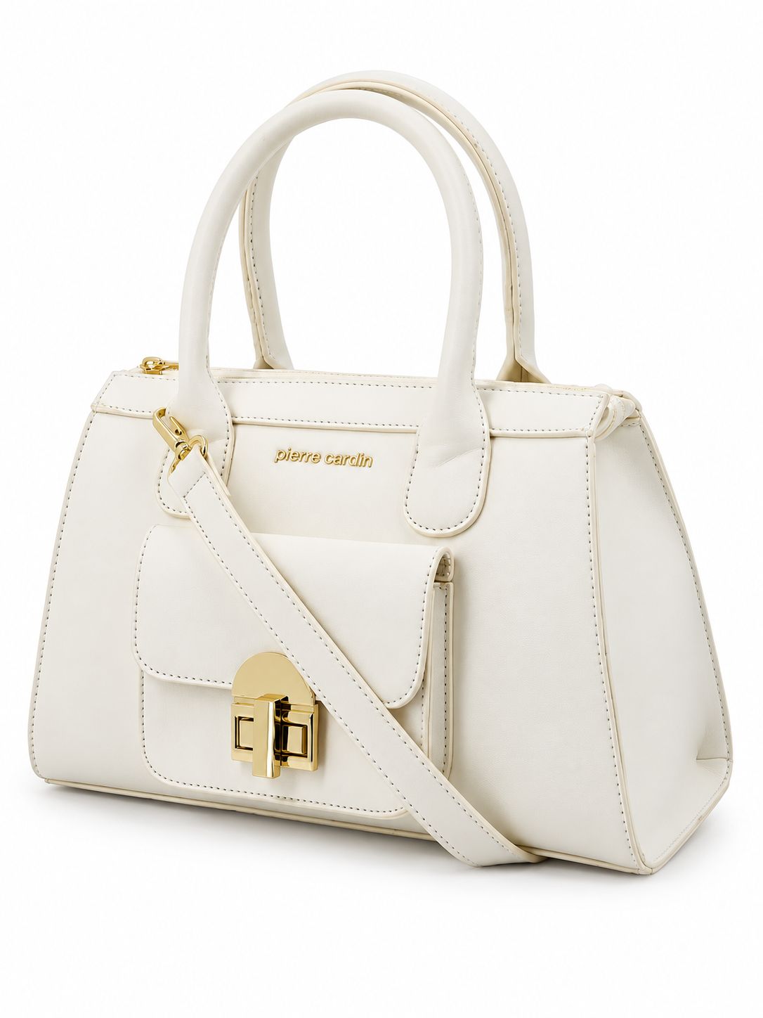 Pierre Cardin - Annie Satchel - White