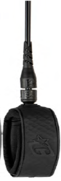 Creature - Pro 8 Leash - LPR21008BKBK, Colour: Black/Black, Size.: 8'X9/32" - 2.4mX7mm