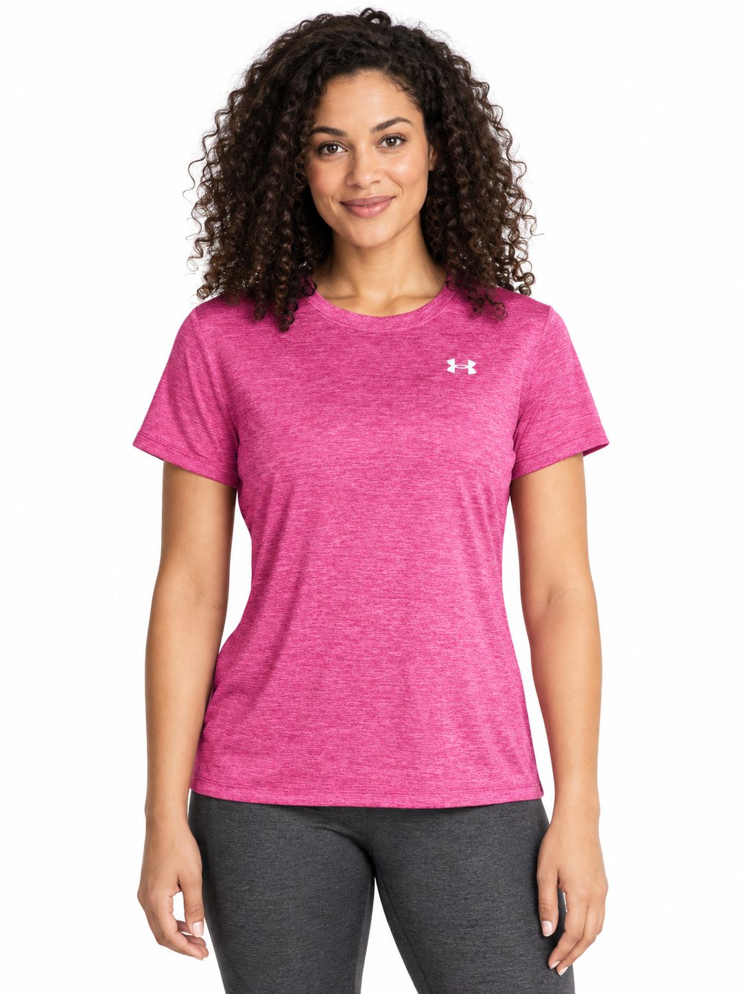 Under Armour - Tech SSC - Twist - Pink, Sizes: XS
