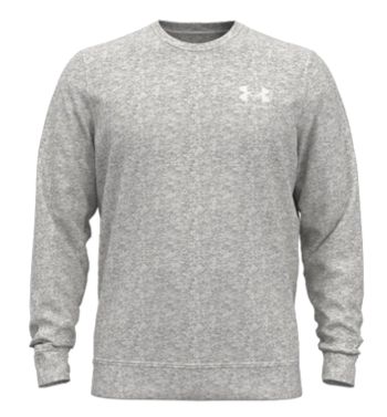 Under Armour - UA Rival Terry LC Crew  - 1370404, Colour: Grey-112, Sizes: XS