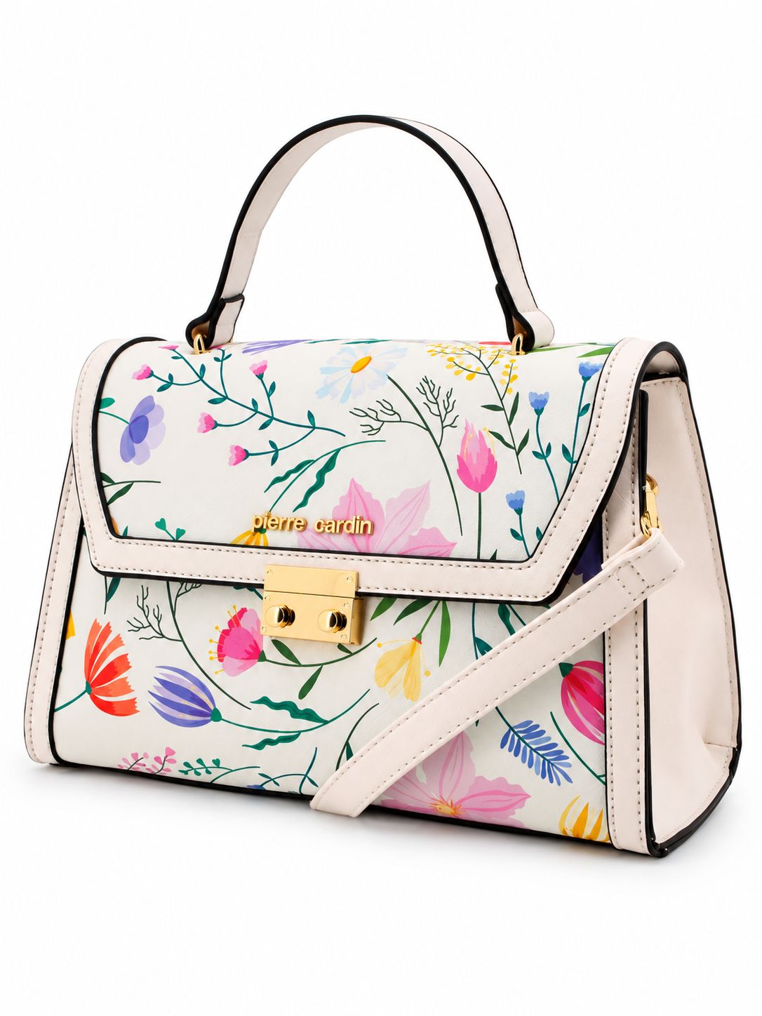 Pierre Cardin - Christie Top Handle - White Floral