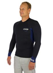 Reef - Kinetic Neoprene Long Sleeve Top, Colour: Black/Blue, Size.: 1mm, Sizes: Small