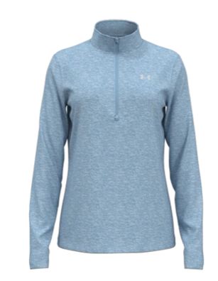 Under Armour - Tech 1\2 Zip Twist - Blue, Size.: XS