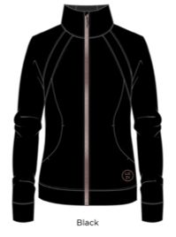 Lizzy - Rozani - Ladies Styled Soft Shell Slim Fit Zip Thru Fleece, Size.: S