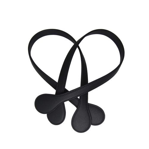 Fenn Collection - Handle - 7035-9, Colour: Black, Description: Microfiber Flat