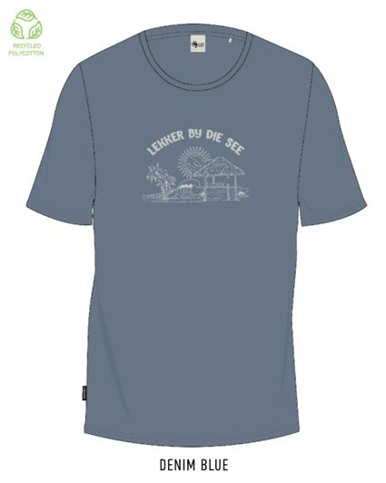 Lizzard - Beach Bar - Lekker By Die See - SAM167, Colour: Sam167-Denim Blue, Sizes: Small