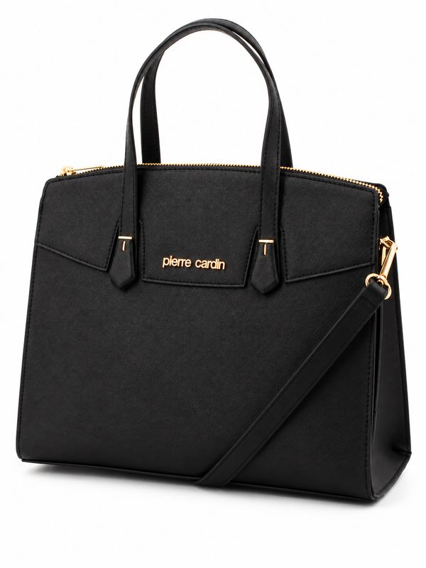 Pierre Cardin - Vivian Structured Satchel - Black