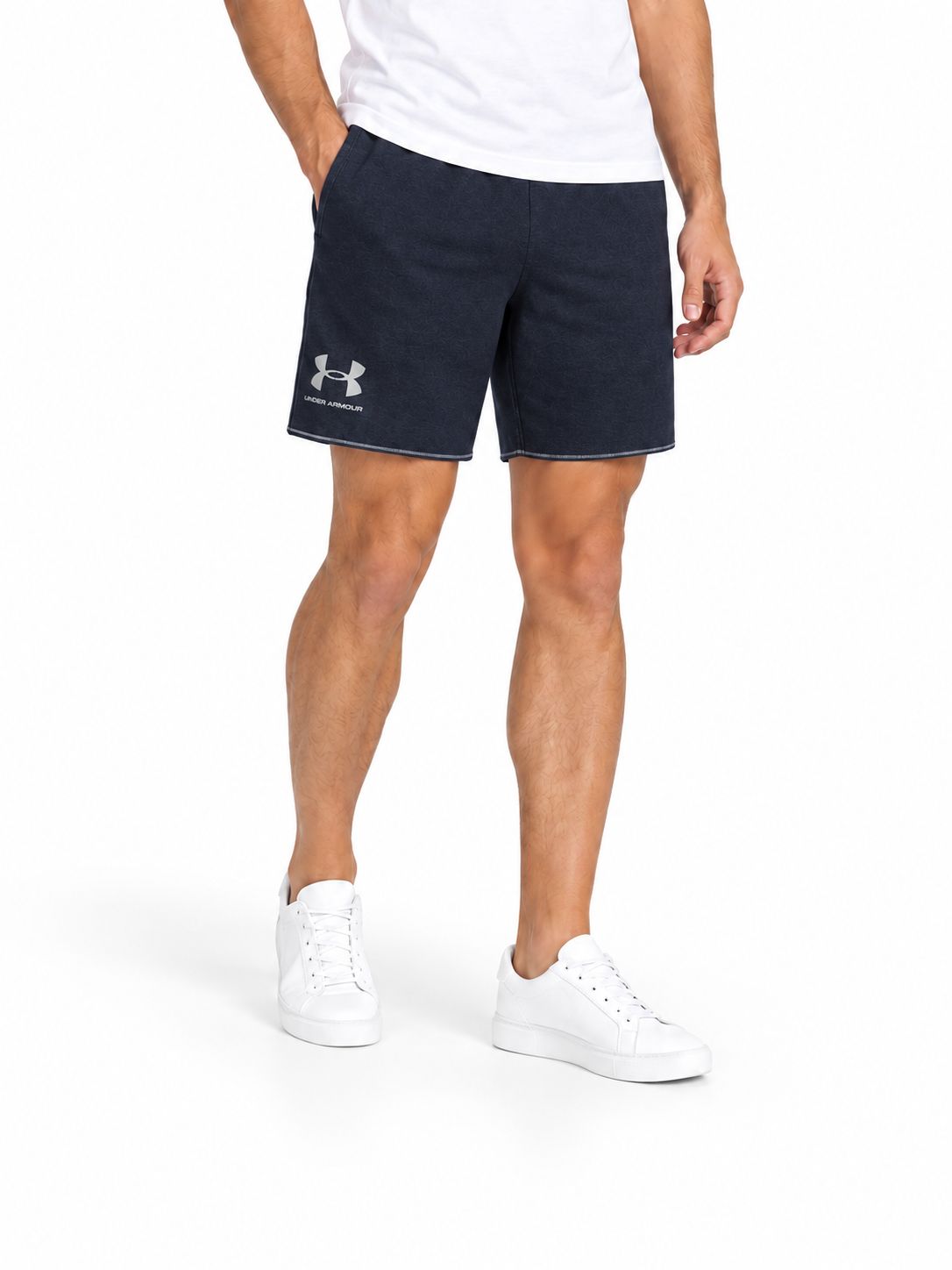 Under Armour - UA Rival Terry 6in Short - Navy, Sizes: XS