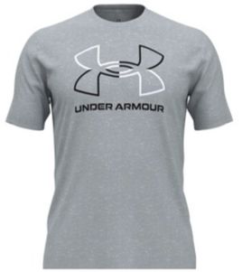 Under Armour - Tees - UA GL Foundation Update SS - 1382915-011, Colour: Grey, Sizes: XS