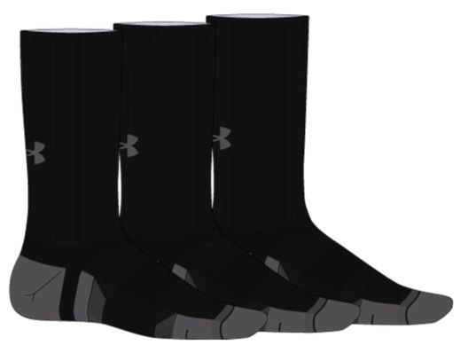 Under Armour - UA Performance Cotton 3pk Mid - 1379530-001
