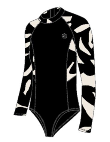 Lizzy - Landa - Bikini Full - Monocrome, Colour: Black/White, Sizes: XS