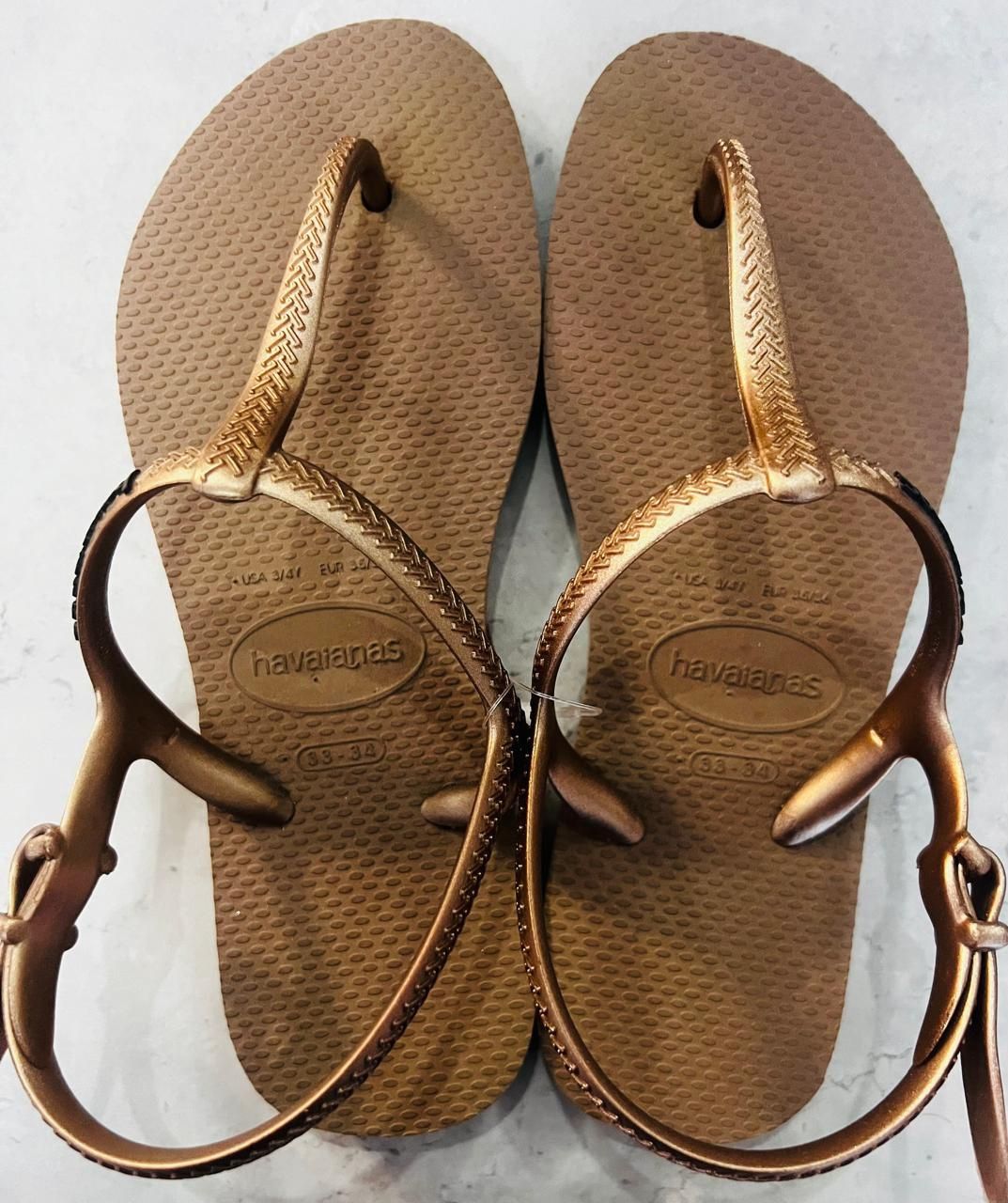 Havaians - Freedom - 13708-1  /  8411-4, Colour: Rose/Gold, Sizes: 33/34 (UK2)