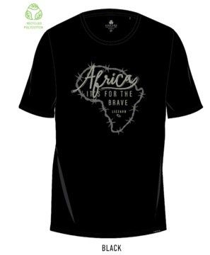 Lizzard - Barbed Wire 23 - Africa's for the Brave - SAM117, Colour: Black, Sizes: Small