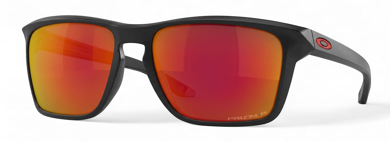 Oakley - Black Ink Prizm Ruby Polarized  Sun Glasses, Colour: Black Ink Prizm Ruby Polarized, Description: Sylas