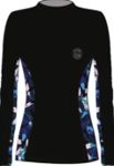 Second Skins - Lds Mermaid Garden L/S Rashvest, Sizes: Small
