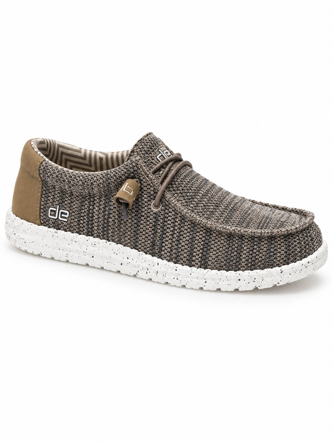 Hey Dude - Wally Sox -Brown -  40019-255, Sizes: UK8