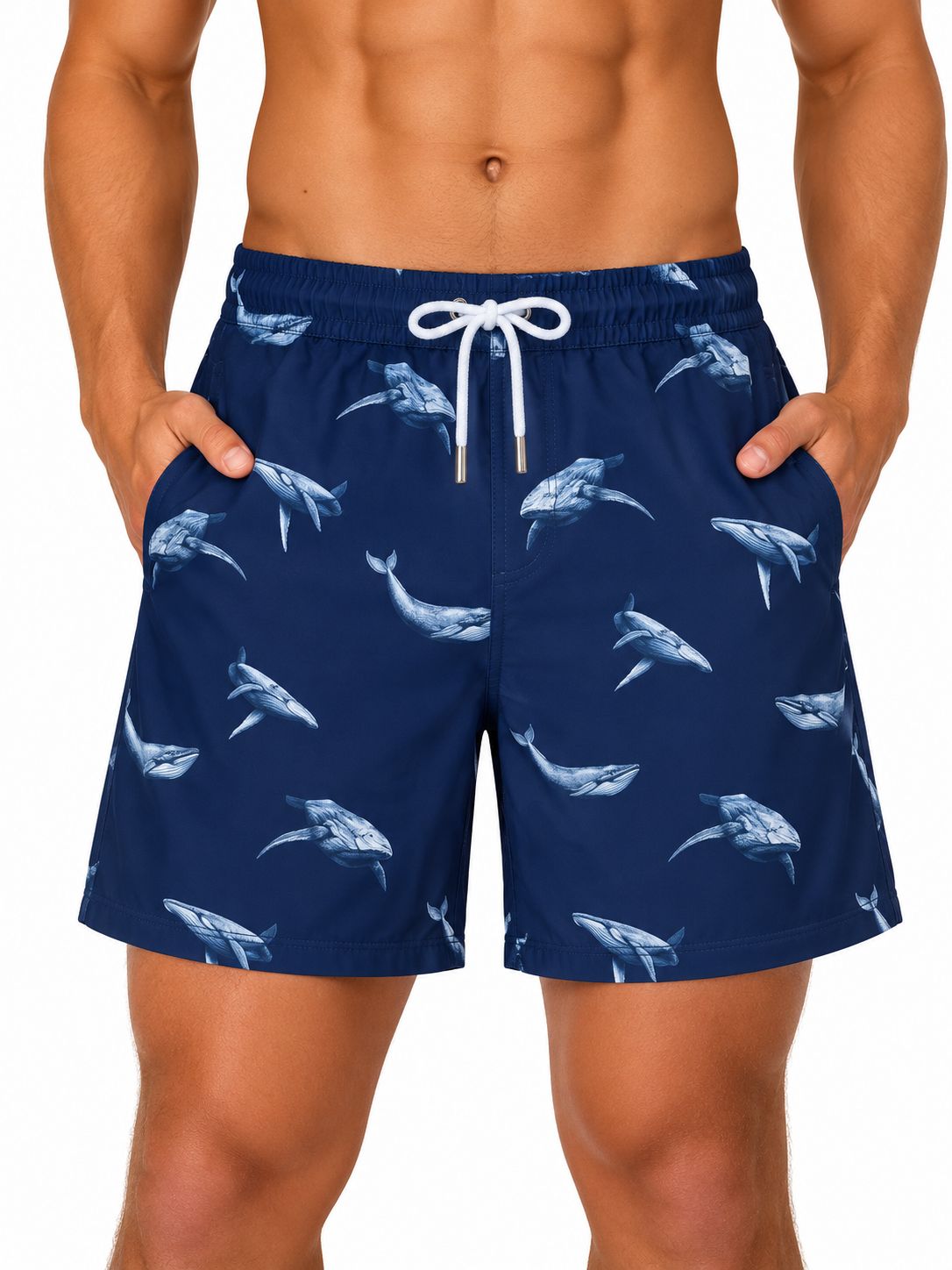 Granadilla - Mens - Original Shorts - Sea Life Wales - Blue, Sizes: X-Small