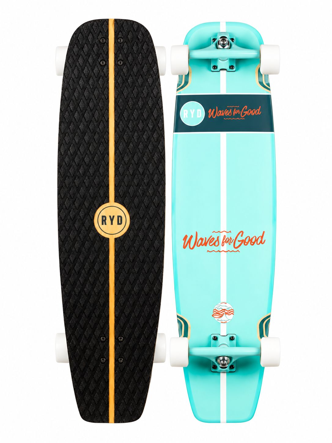 RYD - Layback Surf Skate - Drone Ranger, Sizes: 35.5 ''x9.5''
