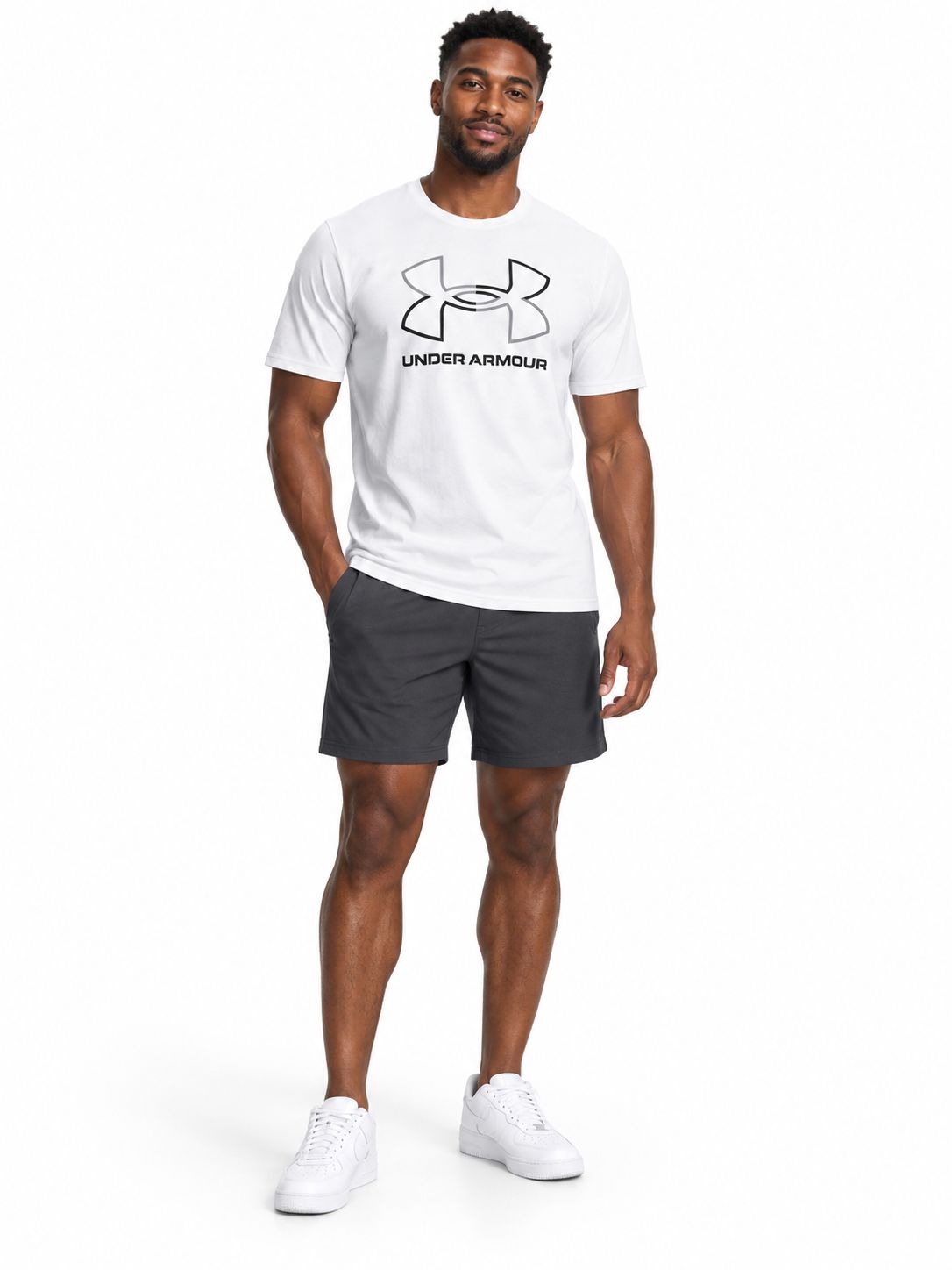 Under Armour -Tees- UA GL Foundation Update SS -1382915-100, Sizes: XS