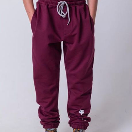 Fox - Youth Detonate Boys Fleece Jogger Maroon - Fox5018