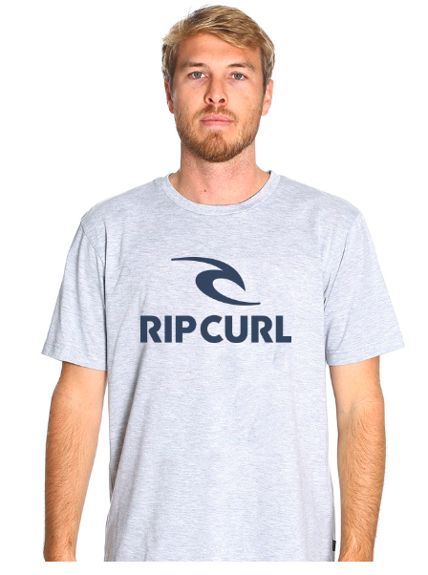 Rip Curl - ﻿New Corp Icon Tee - W25CTE47, Colour: Grey Melange, Sizes: Small