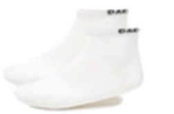 Oakley - Short Solid Socks 3pcs - White - FOS900351-WHT, Sizes: Medium