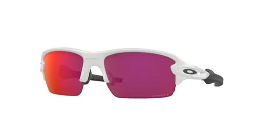 Oakley Youth - Sun Glasses 900504, Colour: Polished White Prizm Field, Description: Flak