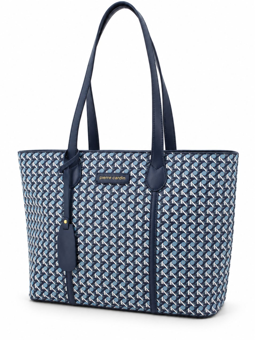 Pierre Cardin - Zoe Printed Tote, Colour: Blue