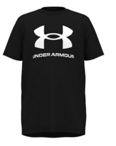Under Armour - Tees - UA B Sport Style Logo SS - 1363282-001, Colour: Black, Sizes: Y-Small