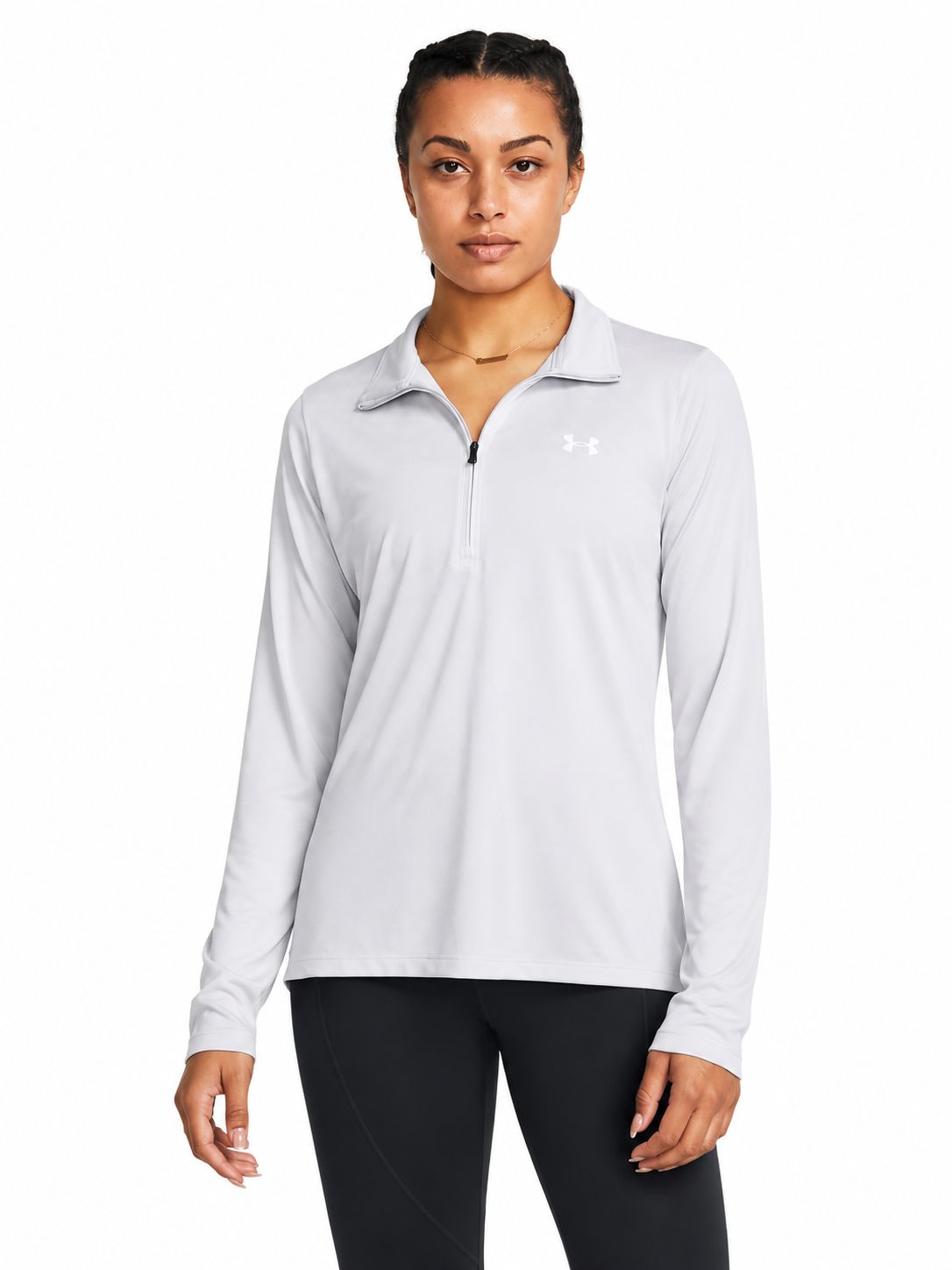 Under Armour - Tech 1/2 Zip Twist - Grey, Sizes: XS