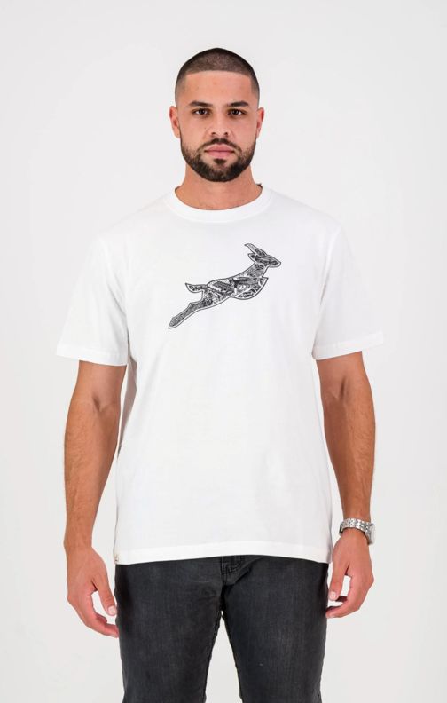 Old School Springboks Infill Crew Tee