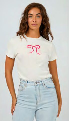 AAE - Postale Baby Tee - VWhite