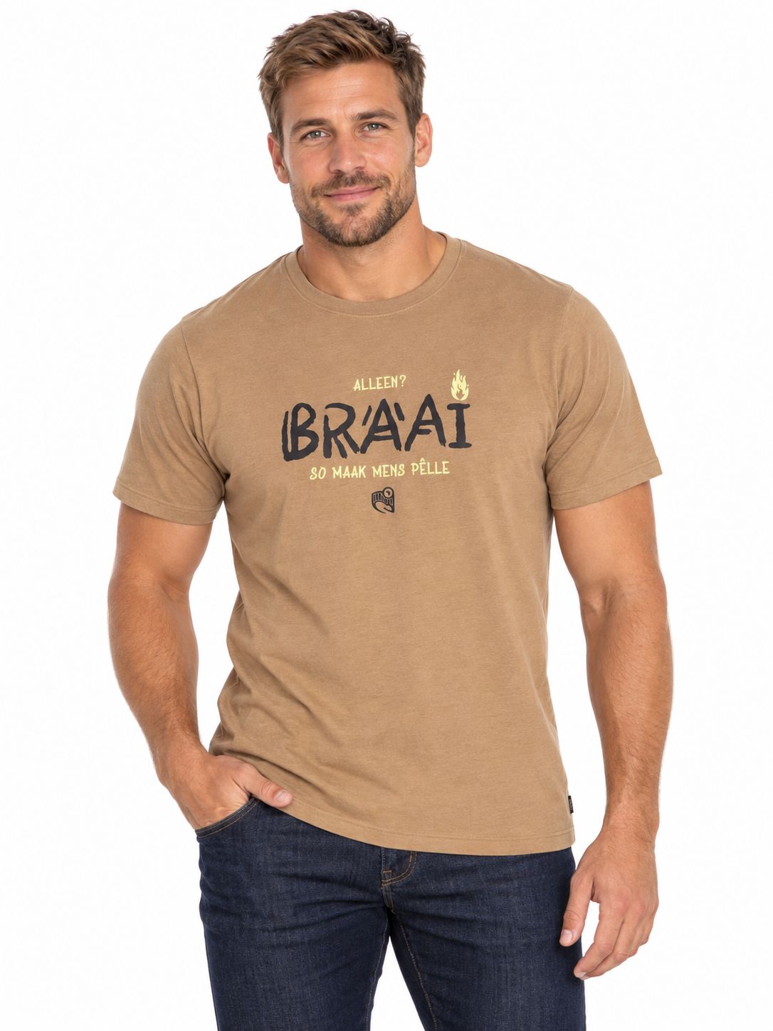 Lizzard - Allen - Alleen Braai So Maak Mens Pelle - SAM093, Sizes: M