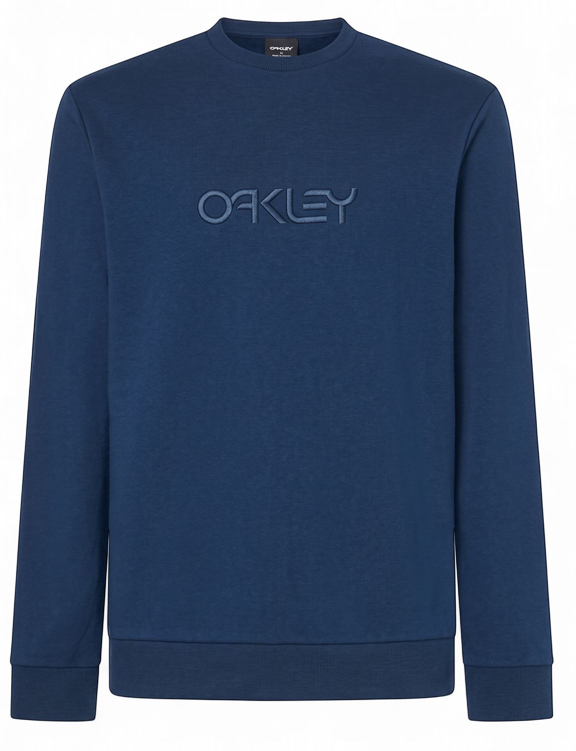 Oakley - Sweatshirt - Embroidered B1B Crew - Team Navy, Colour: Navy, Sizes: XS